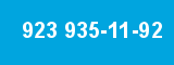 923 935-11-92 923 935-11-92